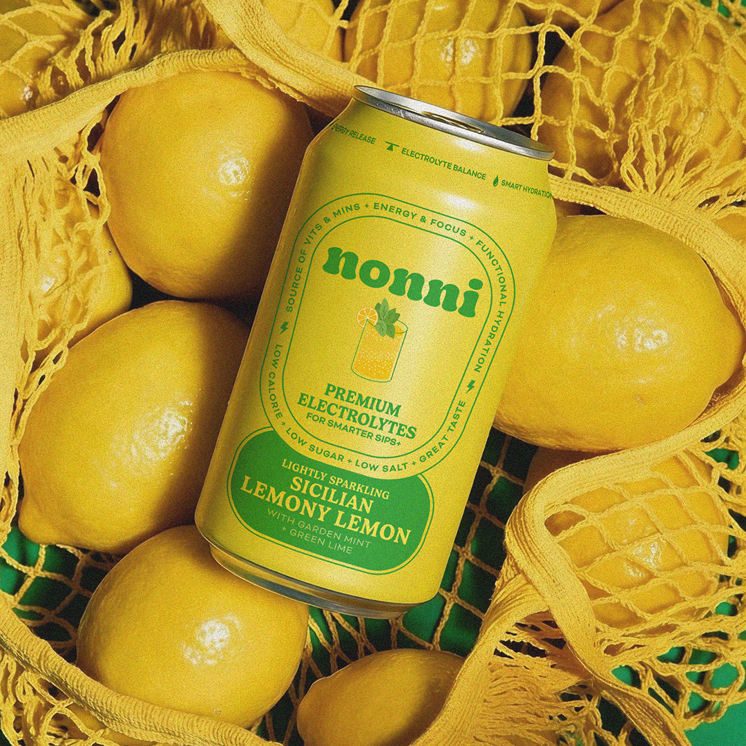 Sicilian Lemony Lemon with Garden Mint + Green Lime - 4 x 330ml