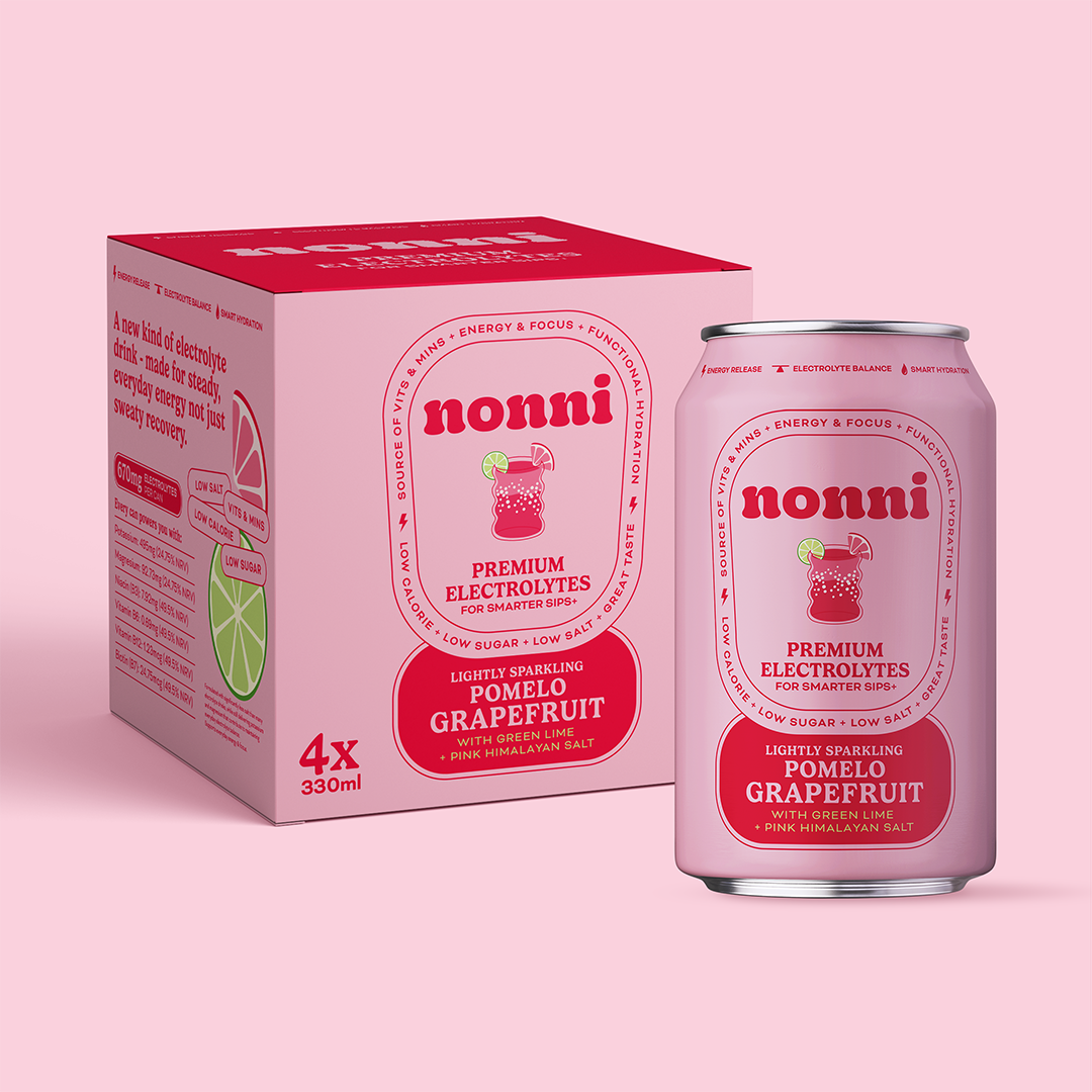 Pomelo Grapefruit with Green Lime + Pink Himalayan Salt  - 4 x 330ml