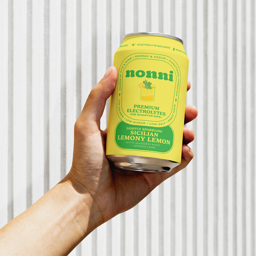 Sicilian Lemony Lemon with Garden Mint + Green Lime - 4 x 330ml